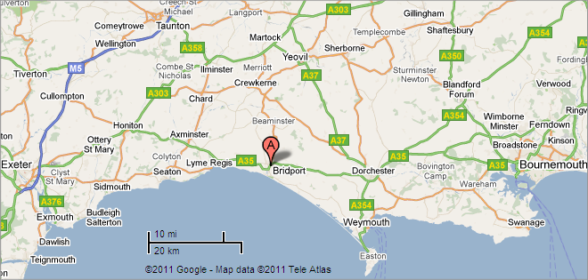 Location Map - West Country